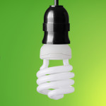 increase energy efficiency by using CFL bulbs